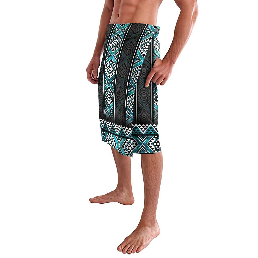 Paua Shell Taniko Pattern Aotearoa Lavalava Niho Taniwha Mix Poutama