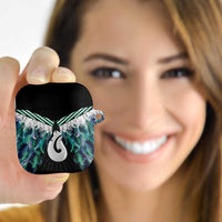 Aotearoa Korowai Motif AirPods Case Hei Matau Poutama Maori Pattern - Polynesian Pride