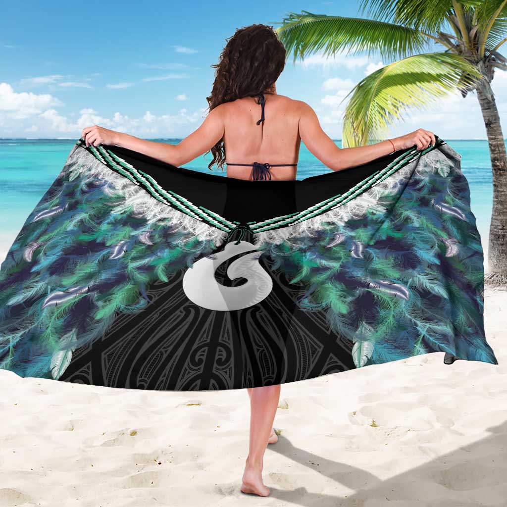 Aotearoa Korowai Motif Sarong Hei Matau Poutama Maori Pattern