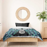 Aotearoa Korowai Motif Bedding Set Hei Manaia Poutama Maori Pattern