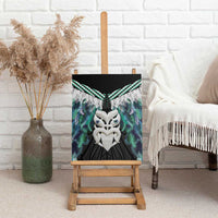 Aotearoa Korowai Motif Canvas Wall Art Maori Wheku Poutama