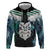 Aotearoa Korowai Motif Hoodie Maori Wheku Poutama