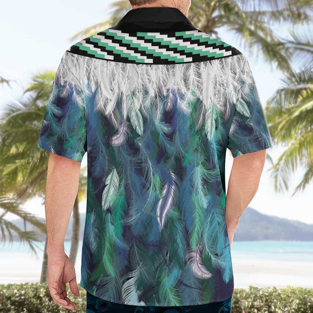 Aotearoa Korowai Motif Hawaiian Shirt Maori Tane Poutama