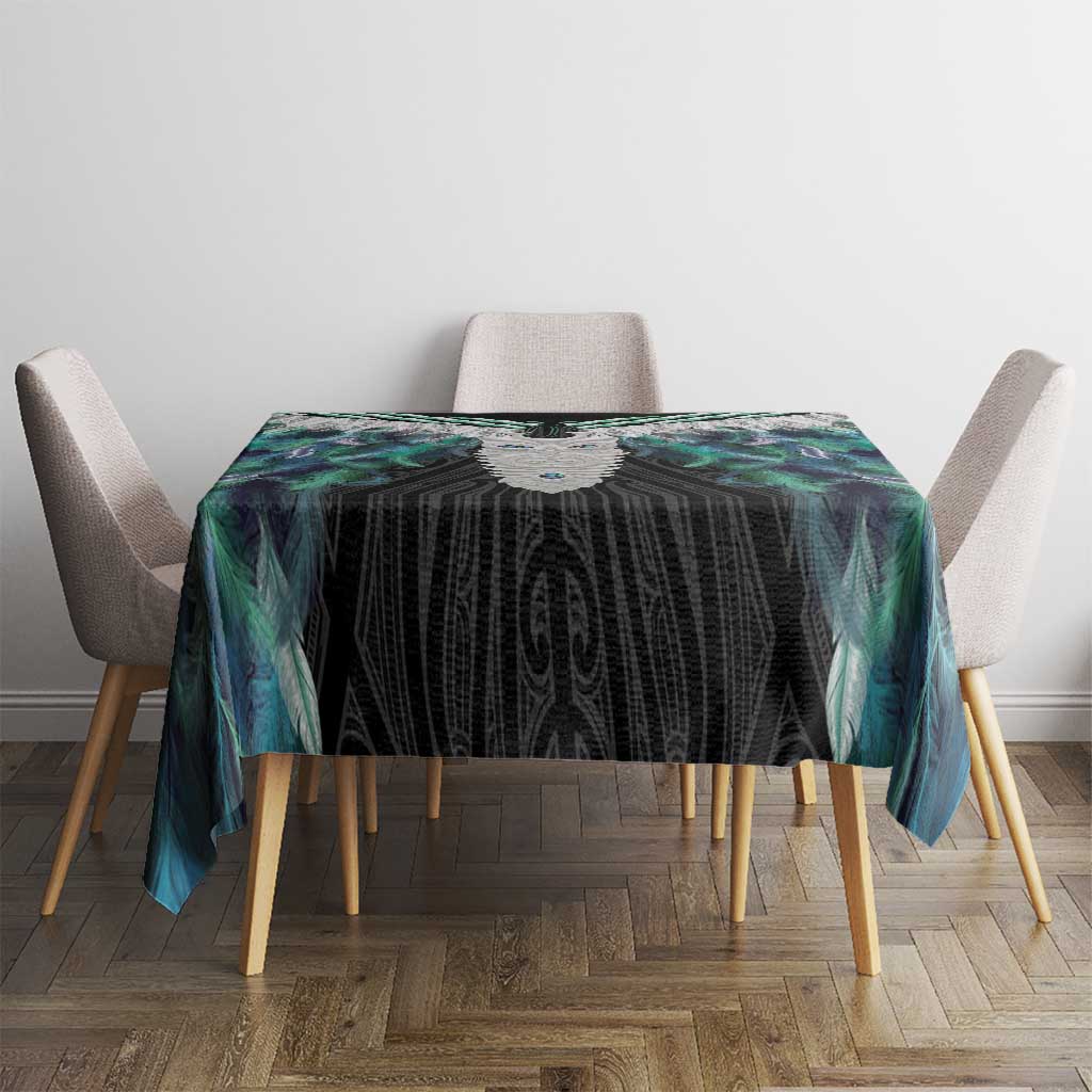 Aotearoa Korowai Motif Tablecloth Maori Tane Poutama