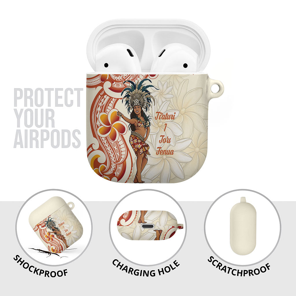 Heiva i Tahiti AirPods Case Ori Tahitian Dance Tiare Maori