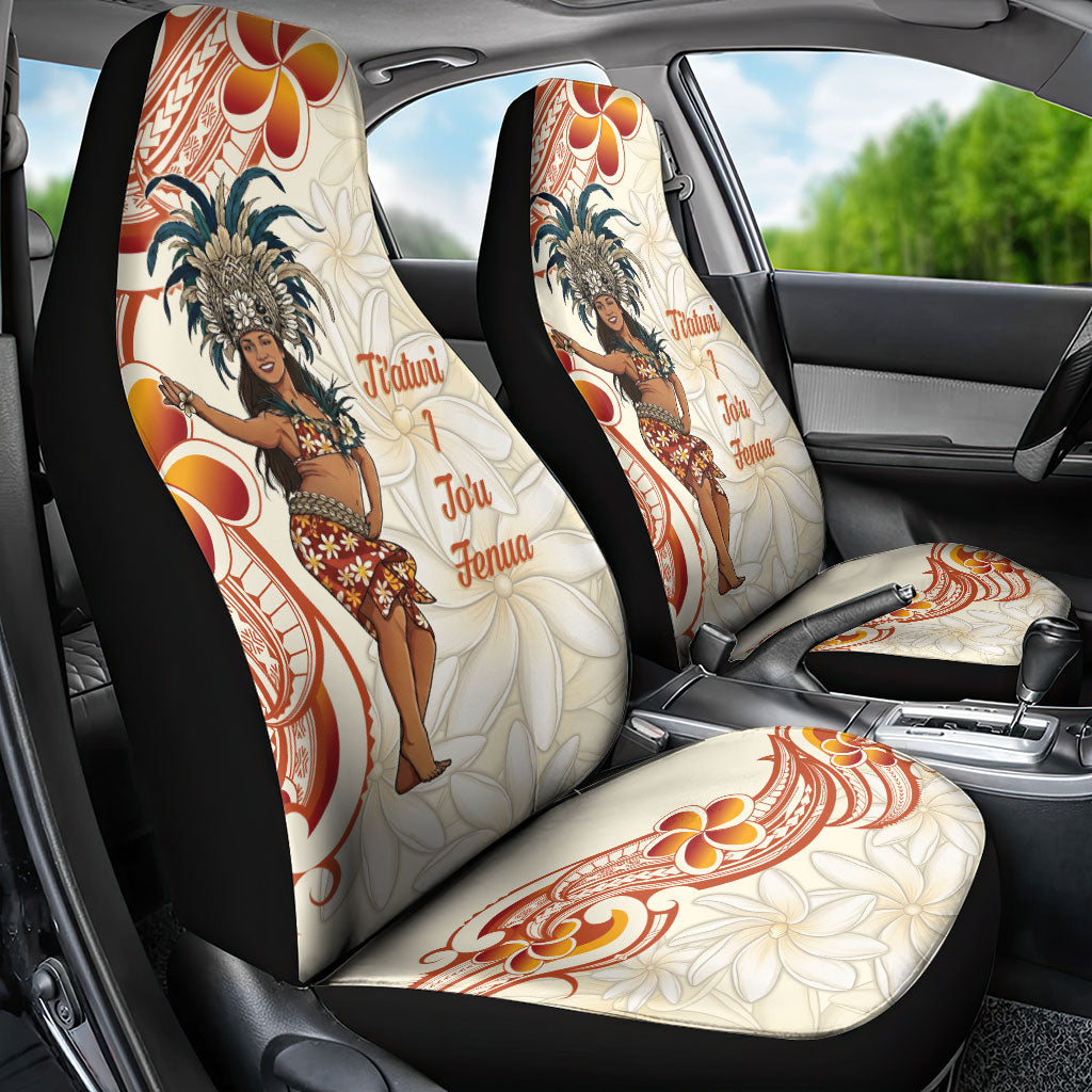 Heiva i Tahiti Car Seat Cover Ori Tahitian Dance Tiare Maori