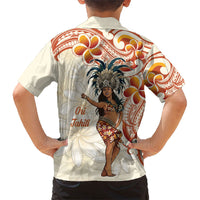 Heiva i Tahiti Family Matching Puletasi and Hawaiian Shirt Ori Tahitian Dance Tiare Maori LT14 - Polynesian Pride