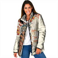Heiva i Tahiti Padded Jacket Ori Tahitian Dance Tiare Maori