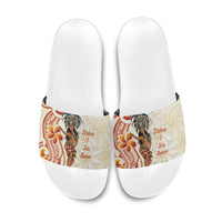 Heiva i Tahiti Slide Sandals Ori Tahitian Dance Tiare Maori
