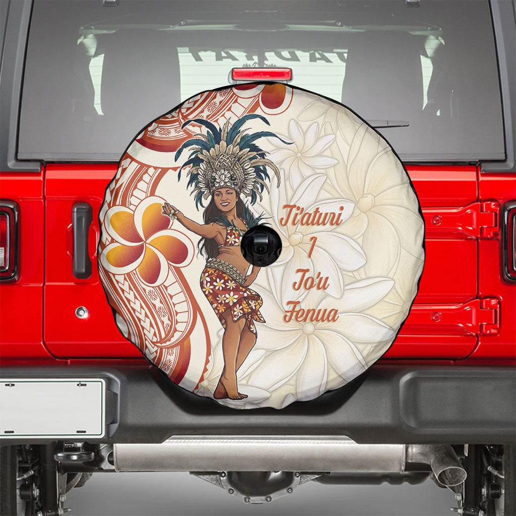 Heiva i Tahiti Spare Tire Cover Ori Tahitian Dance Tiare Maori LT14 - Polynesian Pride