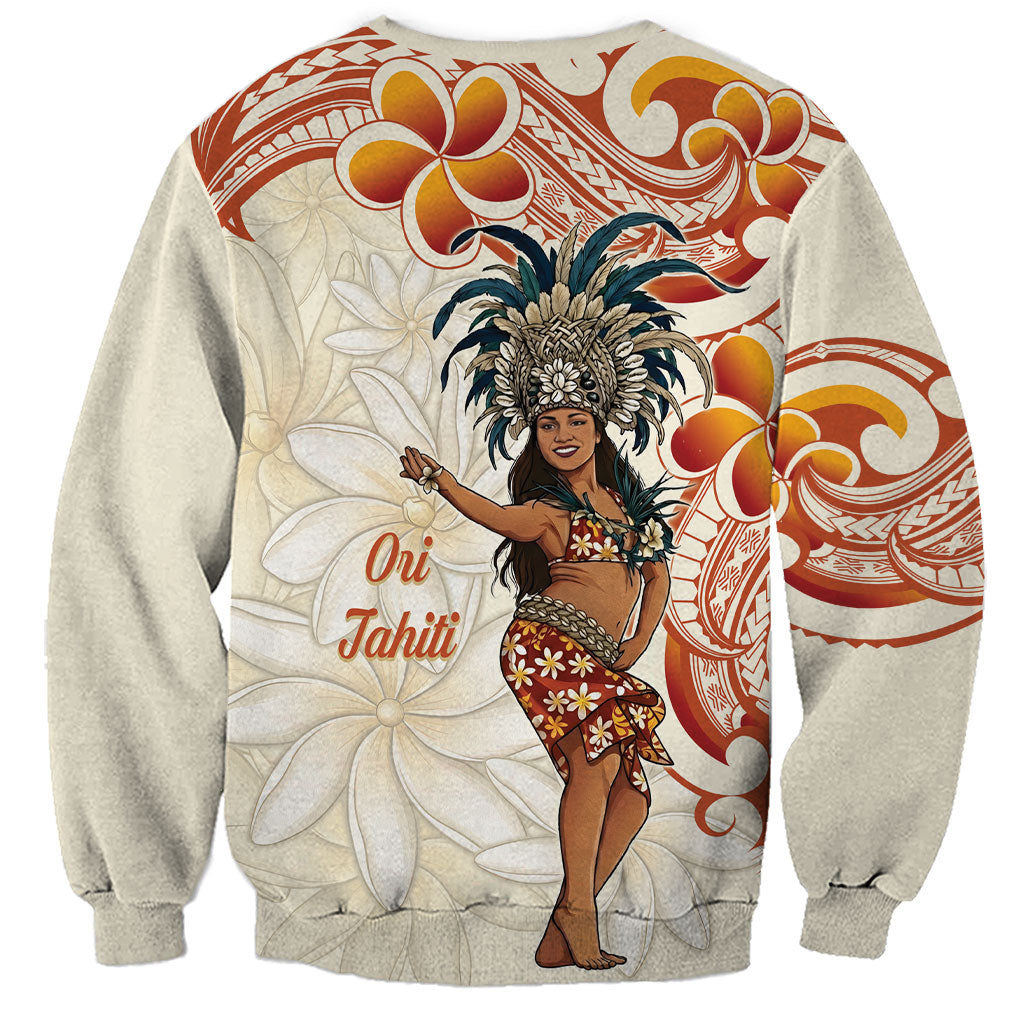 Heiva i Tahiti Sweatshirt Ori Tahitian Dance Tiare Maori