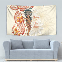 Heiva i Tahiti Tapestry Ori Tahitian Dance Tiare Maori