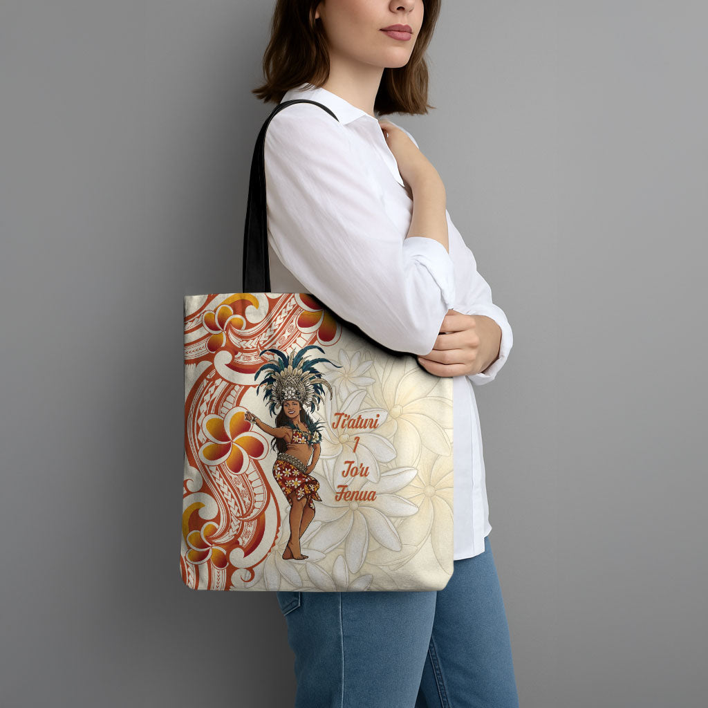 Heiva i Tahiti Tote Bag Ori Tahitian Dance Tiare Maori LT14 - Polynesian Pride
