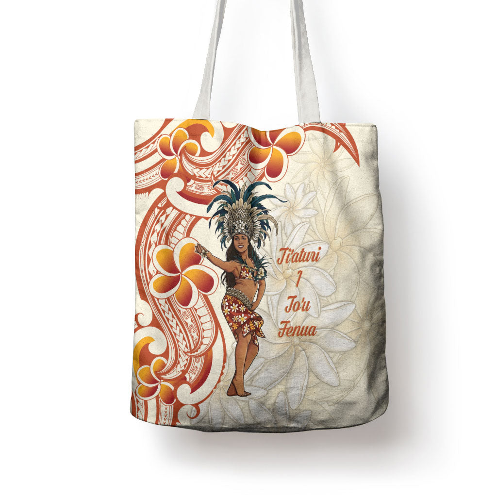 Heiva i Tahiti Tote Bag Ori Tahitian Dance Tiare Maori LT14 - Polynesian Pride