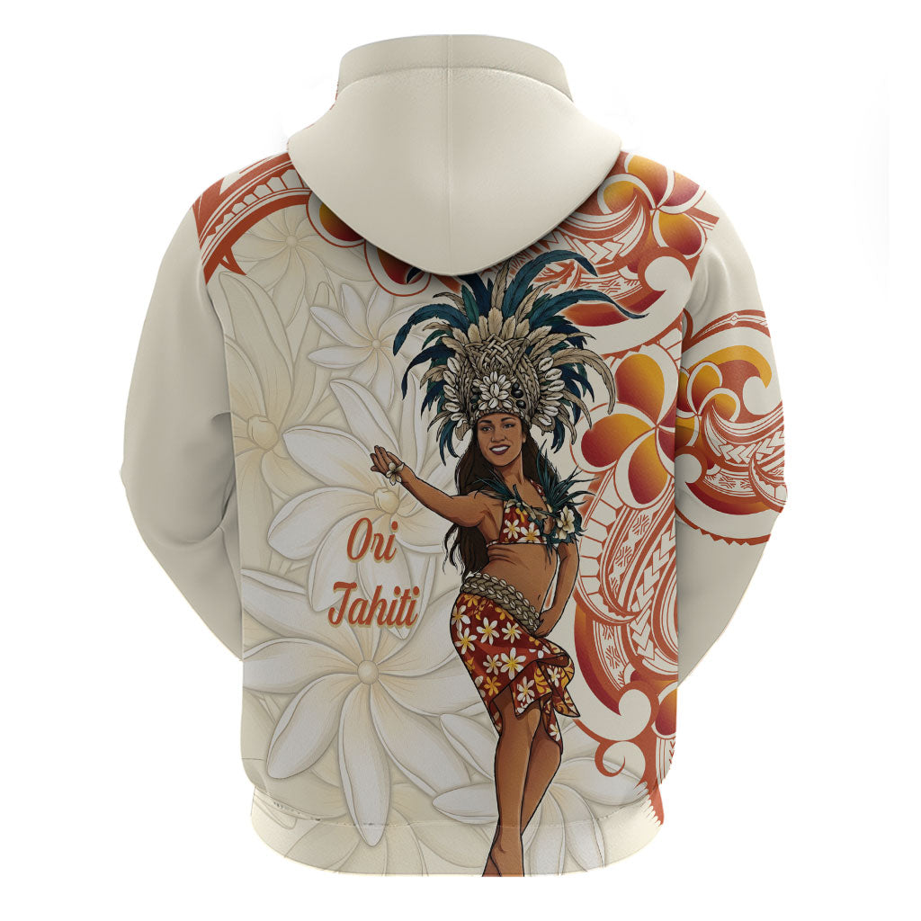 Heiva i Tahiti Zip Hoodie Ori Tahitian Dance Tiare Maori