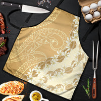 Heiva i Tahiti Apron Tahitian Tiare Maori Cowrie Lei Brown