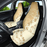 Heiva i Tahiti Car Seat Cover Tahitian Tiare Maori Cowrie Lei Brown LT14 - Polynesian Pride
