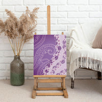 Heiva i Tahiti Canvas Wall Art Tahitian Tiare Maori Cowrie Lei Purple LT14 - Polynesian Pride