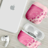 Heiva i Tahiti AirPods Case Tahitian Tiare Maori Cowrie Lei Pink LT14 - Polynesian Pride