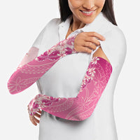 Heiva i Tahiti Arm Sleeves Tahitian Tiare Maori Cowrie Lei Pink LT14 - Polynesian Pride