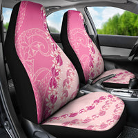 Heiva i Tahiti Car Seat Cover Tahitian Tiare Maori Cowrie Lei Pink LT14 - Polynesian Pride