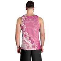 Heiva i Tahiti Men Tank Top Tahitian Tiare Maori Cowrie Lei Pink LT14 - Polynesian Pride