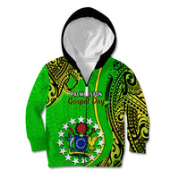 25 May Palmerston Island Gospel Day Kid Hoodie Cook Islands Tribal Pattern LT14 - Polynesian Pride
