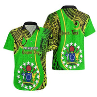 Personalised 25 May Palmerston Island Gospel Day Hawaiian Shirt Cook Islands Tribal Pattern LT14 - Polynesian Pride