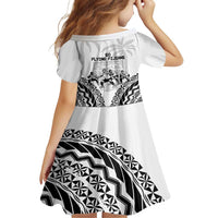 Fiji Tapa Rugby Family Matching Off Shoulder Maxi Dress and Hawaiian Shirt Cibi Dance With Fijian Pattern LT14 - Polynesian Pride
