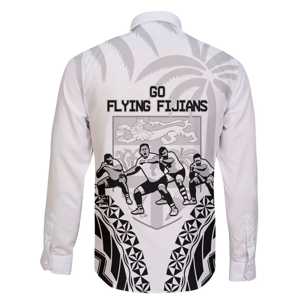 Fiji Tapa Rugby Family Matching Puletasi and Hawaiian Shirt Cibi Dance With Fijian Pattern LT14 - Polynesian Pride