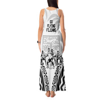 Fiji Tapa Rugby Tank Maxi Dress Cibi Dance With Fijian Pattern LT14 - Polynesian Pride
