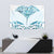 New Zealand Manta Ray Tattoo Tapestry Aotearoa Maori Haehae Paua Shell - Polynesian Pride