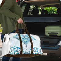New Zealand Manta Ray Tattoo Travel Bag Aotearoa Maori Haehae Paua Shell LT14 - Polynesian Pride