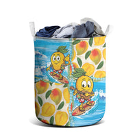 Aloha Hawaii Summer Laundry Basket Hawaiian Lei Surfing Mango Palaka Motifs LT14 - Polynesian Pride
