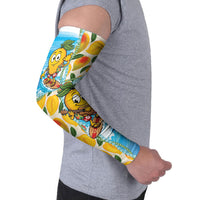 Aloha Hawaii Summer Arm Sleeves Hawaiian Lei Surfing Mango Palaka Motifs LT14 - Polynesian Pride