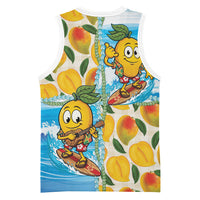 Aloha Hawaii Summer Basketball Jersey Hawaiian Lei Surfing Mango Palaka Motifs LT14 - Polynesian Pride