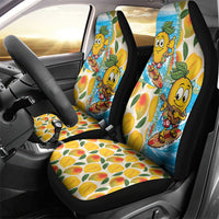 Aloha Hawaii Summer Car Seat Cover Hawaiian Lei Surfing Mango Palaka Motifs LT14 - Polynesian Pride