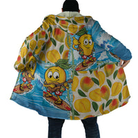 Aloha Hawaii Summer Cloak Hawaiian Lei Surfing Mango Palaka Motifs LT14 - Polynesian Pride