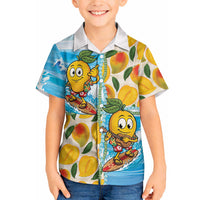 Aloha Hawaii Summer Hawaiian Shirt Hawaiian Lei Surfing Mango Palaka Motifs LT14 - Polynesian Pride