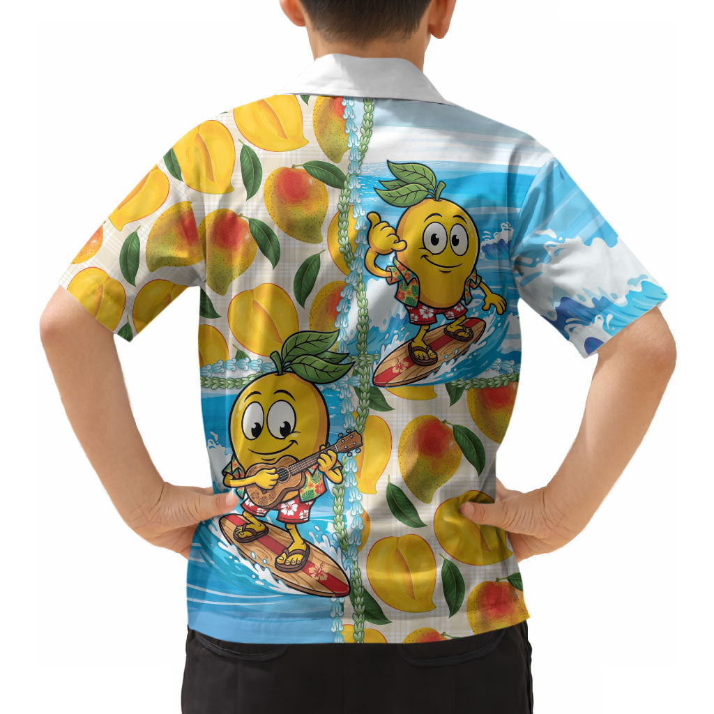 Aloha Hawaii Summer Hawaiian Shirt Hawaiian Lei Surfing Mango Palaka Motifs LT14 - Polynesian Pride