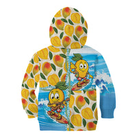 Aloha Hawaii Summer Kid Hoodie Hawaiian Lei Surfing Mango Palaka Motifs LT14 - Polynesian Pride