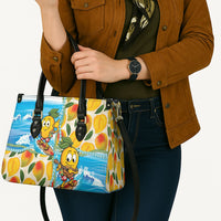 Aloha Hawaii Summer Leather Bag Hawaiian Lei Surfing Mango Palaka Motifs LT14 - Polynesian Pride