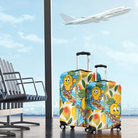Aloha Hawaii Summer Luggage Cover Hawaiian Lei Surfing Mango Palaka Motifs LT14 - Polynesian Pride