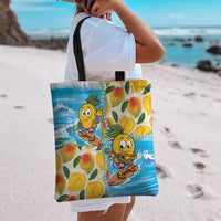Aloha Hawaii Summer Tote Bag Hawaiian Lei Surfing Mango Palaka Motifs LT14 - Polynesian Pride