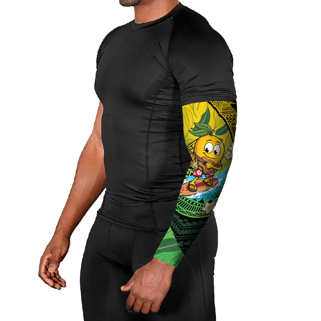 Hawaii Surfing Mango Arm Sleeves Manako Polynesian Fish Hook LT14 - Polynesian Pride