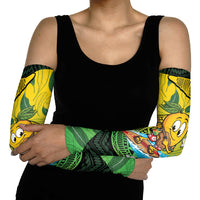 Hawaii Surfing Mango Arm Sleeves Manako Polynesian Fish Hook LT14 - Polynesian Pride