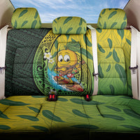 Hawaii Surfing Mango Back Car Seat Cover Manako Polynesian Fish Hook LT14 One Size Green - Polynesian Pride