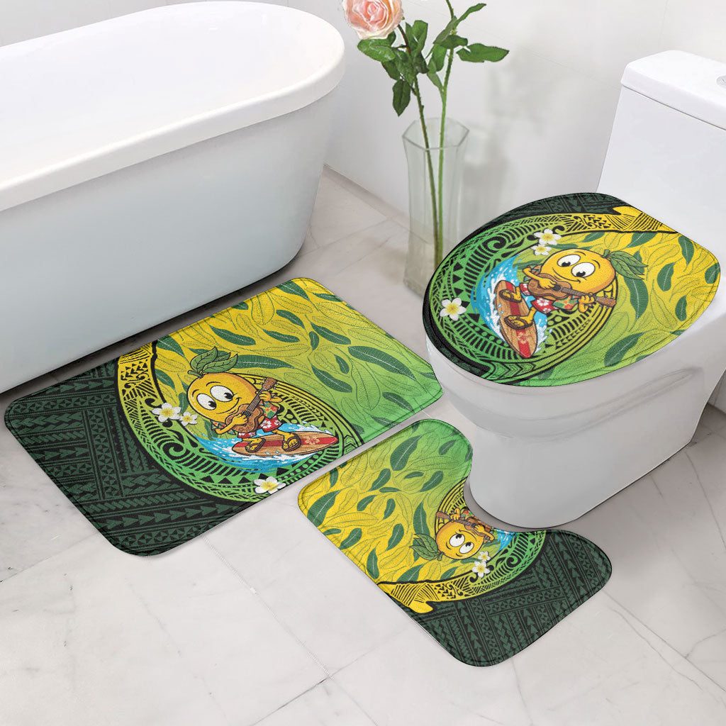 Hawaii Surfing Mango Bathroom Set Manako Polynesian Fish Hook LT14 - Polynesian Pride