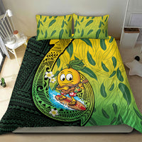 Hawaii Surfing Mango Bedding Set Manako Polynesian Fish Hook LT14 - Polynesian Pride