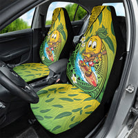 Hawaii Surfing Mango Car Seat Cover Manako Polynesian Fish Hook LT14 - Polynesian Pride